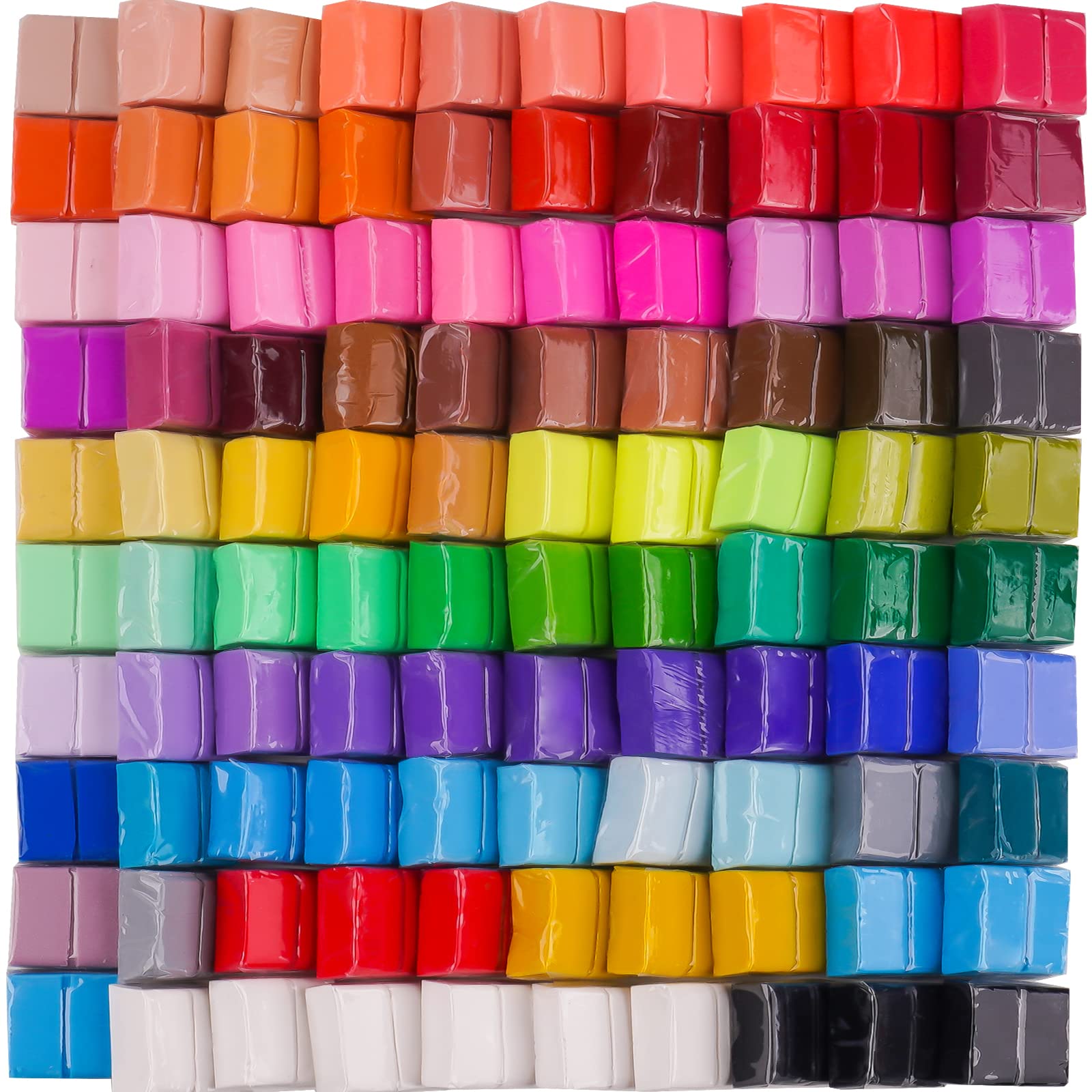 Many colors to practice these new techniques with