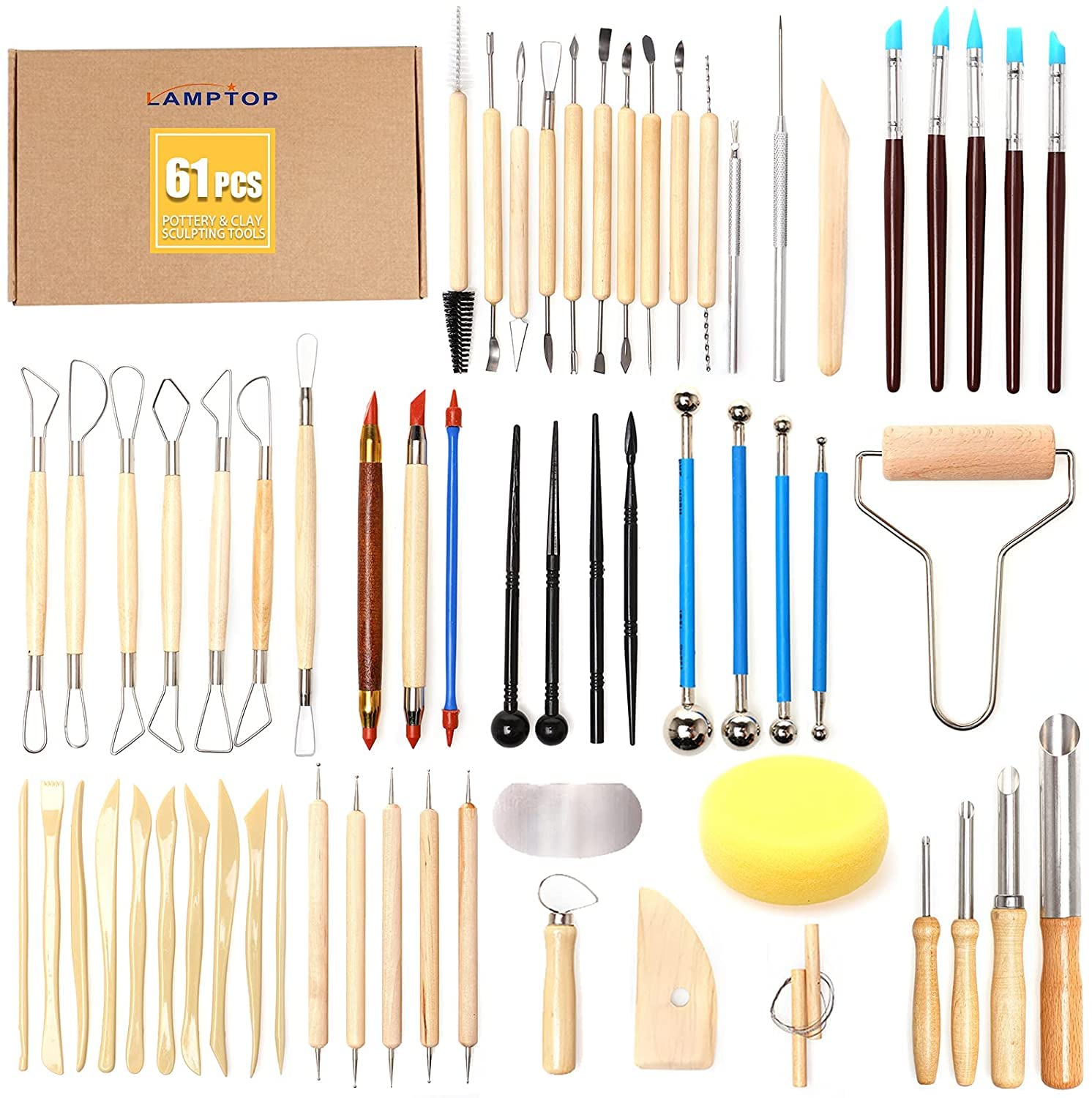 Tools for polymer clay beginners to learn new techniques